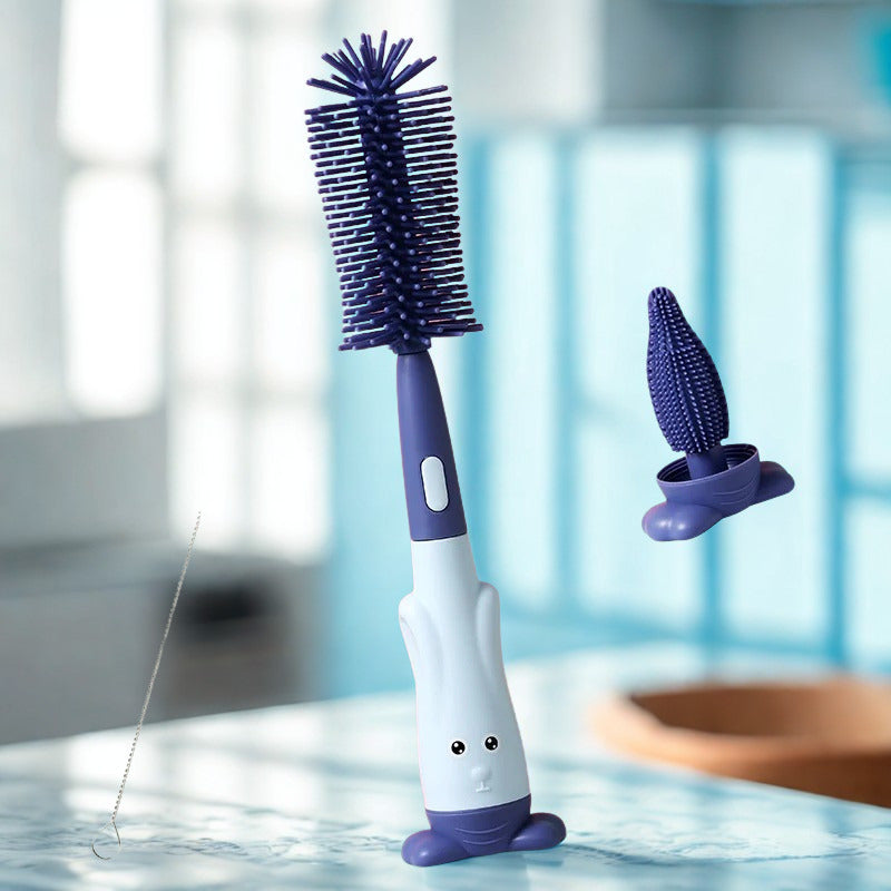 3-in-1 Baby Bottle & Nipple Cleaning Brush Set