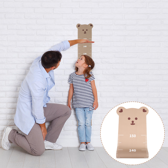 Kids Height Measurement Wall Sticker Ruler Growth Chart