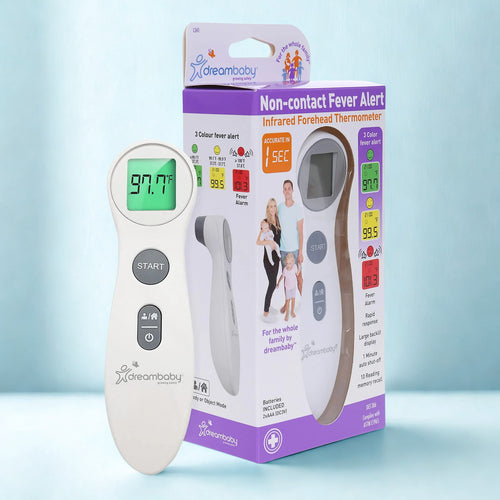 No-Contact Forehead Thermometer with Fever Alert