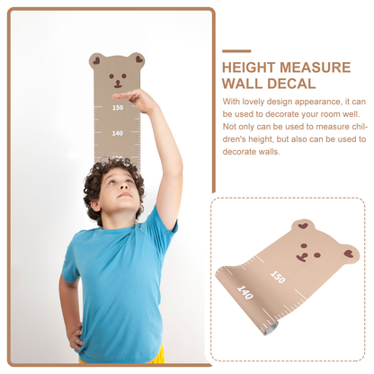 Kids Height Measurement Wall Sticker Ruler Growth Chart