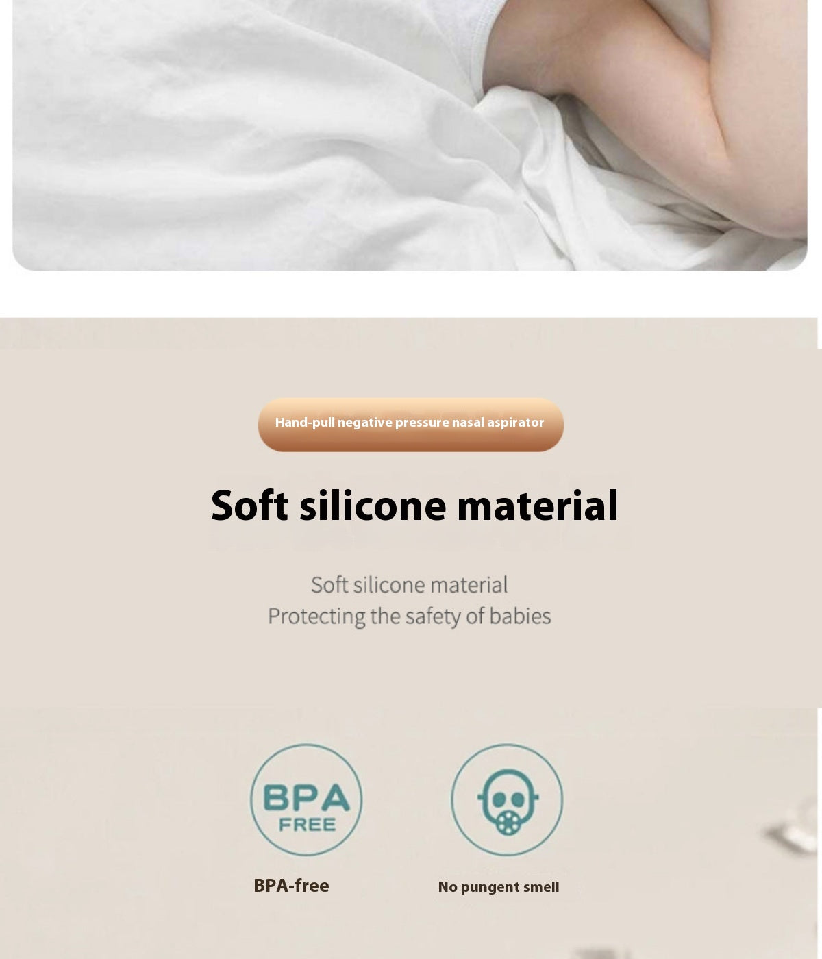Manual Baby Nasal Aspirator