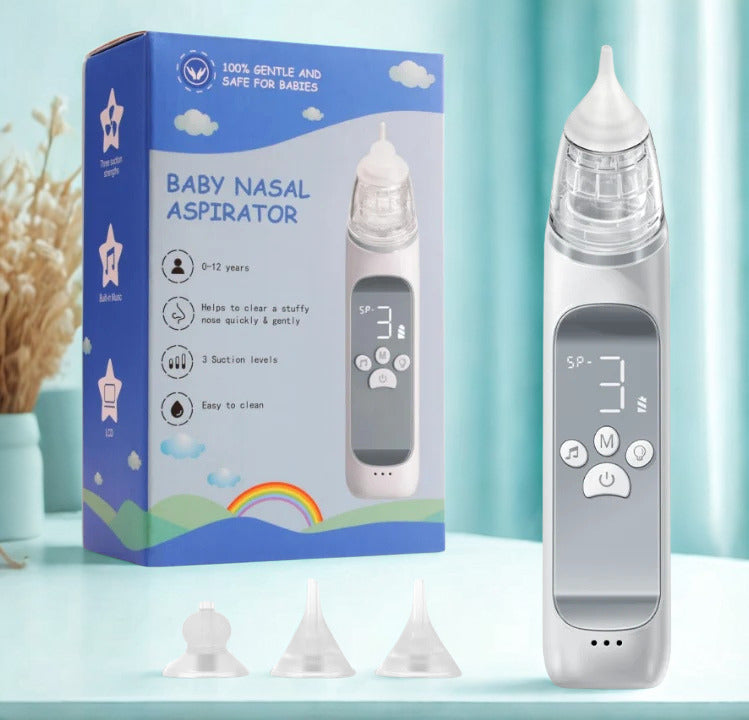Soothing Baby Nasal Aspirator (Electric, 3 Suction Modes)