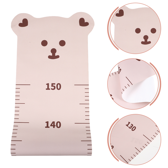 Kids Height Measurement Wall Sticker Ruler Growth Chart